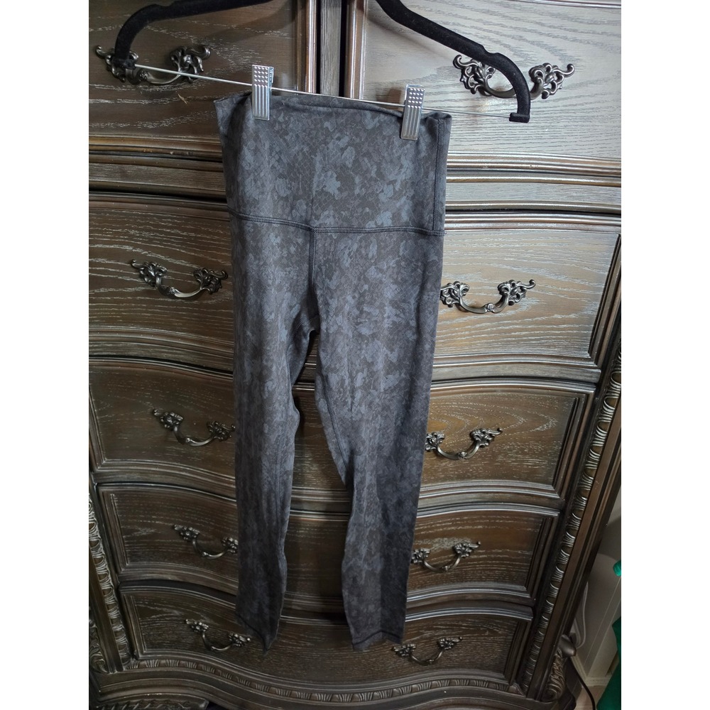 Lululemon Align High-Rise Pant 25 Wild Thing Camo Deep Coal Multi Size 2